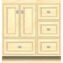 Strasser Woodenwork 16.174 - 30 X 21 X 32 Montlake Vanity Deco Miter Nat Maple Rh