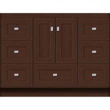 Strasser Woodenwork 16.823 - 42 X 21 X 32 Montlake Vanity Deco Miter Choc Oak Sb