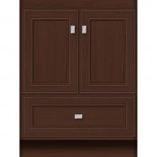 Strasser Woodenwork 16.834 - 24 X 21 X 32 Montlake Vanity Deco Miter Choc Oak Std