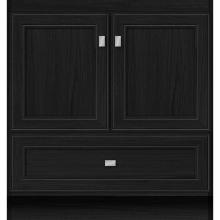 Strasser Woodenwork 17.057 - 30 X 18 X 32 Montlake Vanity Deco Miter Midnight Oak Std