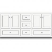Strasser Woodenwork 16.088 - 60 X 21 X 32 Montlake Vanity Deco Miter Sat White Db