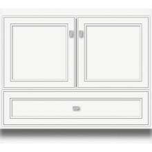 Strasser Woodenwork 16.263 - 36 X 21 X 32 Montlake Vanity Deco Miter Sat White Std