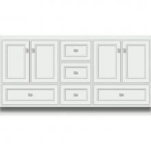 Strasser Woodenwork 17.491 - 60 X 21 X 32 Montlake Vanity Deco Miter Powder Grey Db