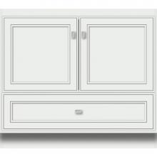 Strasser Woodenwork 17.520 - 36 X 18 X 32 Montlake Vanity Deco Miter Powder Grey Std