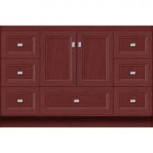 Strasser Woodenwork 15.695 - 48 X 21 X 32 Montlake Vanity Ogee Miter Dk Cherry Sb