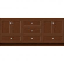 Strasser Woodenwork 16.594 - 72 X 18 X 32 Montlake Vanity Ogee Miter Pecan Cherry Db