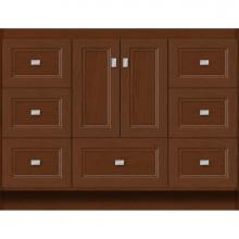 Strasser Woodenwork 16.567 - 42 X 21 X 32 Montlake Vanity Ogee Miter Pecan Cherry Sb