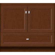 Strasser Woodenwork 16.591 - 36 X 21 X 32 Montlake Vanity Ogee Miter Pecan Cherry Std