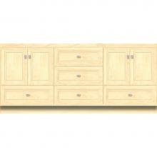 Strasser Woodenwork 16.073 - 72 X 18 X 32 Montlake Vanity Ogee Miter Nat Maple Db