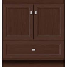 Strasser Woodenwork 16.800 - 30 X 21 X 32 Montlake Vanity Ogee Miter Choc Oak Std