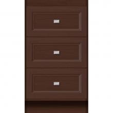 Strasser Woodenwork 16.809 - 18 X 18 X 32 Montlake Drawer Bank Ogee Miter Choc Oak