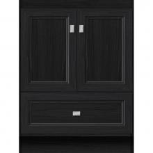 Strasser Woodenwork 17.027 - 24 X 18 X 32 Montlake Vanity Ogee Miter Midnight Oak Std