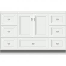 Strasser Woodenwork 17.461 - 48 X 21 X 32 Montlake Vanity Ogee Miter Powder Grey Sb