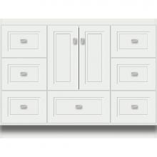 Strasser Woodenwork 17.464 - 42 X 18 X 32 Montlake Vanity Ogee Miter Powder Grey Sb