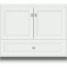 Strasser Woodenwork 17.487 - 36 X 21 X 32 Montlake Vanity Ogee Miter Powder Grey Std