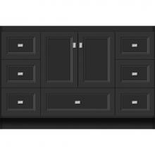 Strasser Woodenwork 16.040 - 48 X 18 X 32 Montlake Vanity Ogee Miter Sat Black Sb