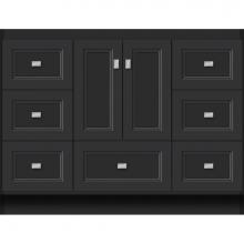 Strasser Woodenwork 16.042 - 42 X 18 X 32 Montlake Vanity Ogee Miter Sat Black Sb