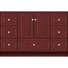 Strasser Woodenwork 11.127 - 48 X 21 X 32 Montlake Vanity Ultra Dk Cherry Sb