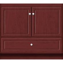 Strasser Woodenwork 11.362 - 36 X 21 X 32 Montlake Vanity Ultra Dk Cherry Std