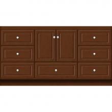 Strasser Woodenwork 16.430 - 60 X 18 X 32 Montlake Vanity Ultra Pecan Cherry Sb