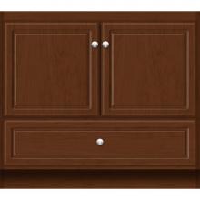 Strasser Woodenwork 16.432 - 36 X 18 X 32 Montlake Vanity Ultra Pecan Cherry Std