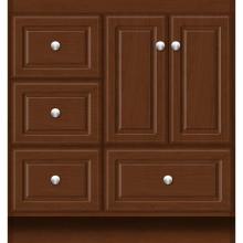 Strasser Woodenwork 16.415 - 30 X 18 X 32 Montlake Vanity Ultra Pecan Cherry Lh