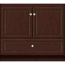 Strasser Woodenwork 11.356 - 36 X 18 X 32 Montlake Vanity Ultra Choc Cherry Std