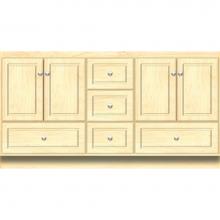 Strasser Woodenwork 11.112 - 60 X 18 X 32 Montlake Vanity Ultra Nat Maple Db