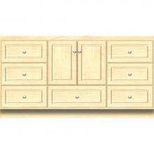 Strasser Woodenwork 11.293 - 60 X 21 X 32 Montlake Vanity Ultra Nat Maple Sb