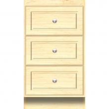 Strasser Woodenwork 11.347 - 18 X 18 X 32 Montlake Drawer Bank Ultra Nat Maple