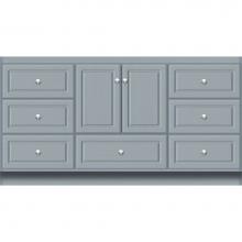 Strasser Woodenwork 11.518 - 60 X 21 X 32 Montlake Vanity Ultra Silver Oak Sb