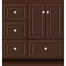 Strasser Woodenwork 16.639 - 30 X 18 X 32 Montlake Vanity Ultra Choc Oak Lh