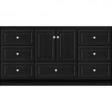 Strasser Woodenwork 16.877 - 60 X 21 X 32 Montlake Vanity Ultra Midnight Oak Sb