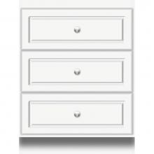 Strasser Woodenwork 11.316 - 24 X 21 X 32 Montlake Drawer Bank Ultra Sat White