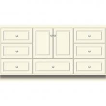 Strasser Woodenwork 11.301 - 60 X 21 X 32 Montlake Vanity Ultra Sat Biscuit Sb