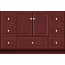 Strasser Woodenwork 12.135 - 48 X 18 X 32 Montlake Vanity Beaded Dk Cherry Sb