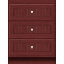 Strasser Woodenwork 12.320 - 24 X 18 X 32 Montlake Drawer Bank Beaded Dk Cherry