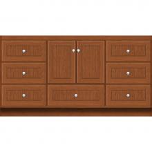 Strasser Woodenwork 12.175 - 60 X 21 X 32 Montlake Vanity Beaded Cinn Cherry Sb