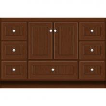 Strasser Woodenwork 16.440 - 48 X 18 X 32 Montlake Vanity Beaded Pecan Cherry Sb