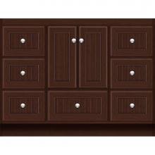 Strasser Woodenwork 12.326 - 42 X 18 X 32 Montlake Vanity Beaded Choc Cherry Sb