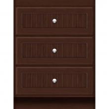 Strasser Woodenwork 12.351 - 24 X 21 X 32 Montlake Drawer Bank Beaded Choc Cherry