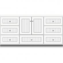 Strasser Woodenwork 12.173 - 60 X 21 X 32 Montlake Vanity Beaded Sat White Sb