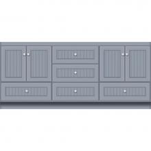 Strasser Woodenwork 17.228 - 72 X 18 X 32 Montlake Vanity Beaded Sat Silver Db