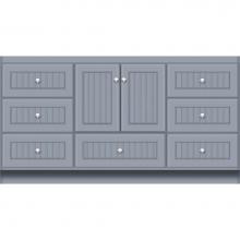 Strasser Woodenwork 17.106 - 60 X 18 X 32 Montlake Vanity Beaded Sat Silver Sb