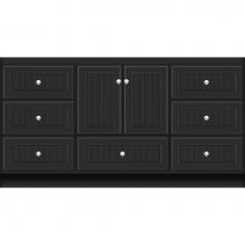 Strasser Woodenwork 57-048 - 60 X 21 X 32 Montlake Vanity Beaded Lapis Night Sb