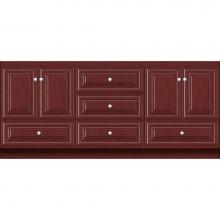 Strasser Woodenwork 15.651 - 72 X 18 X 32 Montlake Vanity Classic Miter Dk Cherry Db
