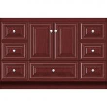 Strasser Woodenwork 14.127 - 48 X 21 X 32 Montlake Vanity Classic Miter Dk Cherry Sb