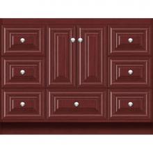 Strasser Woodenwork 14.152 - 42 X 21 X 32 Montlake Vanity Classic Miter Dk Cherry Sb