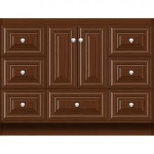 Strasser Woodenwork 16.498 - 42 X 18 X 32 Montlake Vanity Classic Miter Pecan Cherry Sb