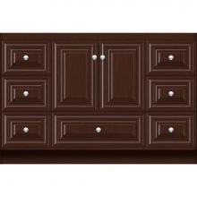 Strasser Woodenwork 14.166 - 48 X 18 X 32 Montlake Vanity Classic Miter Choc Cherry Sb